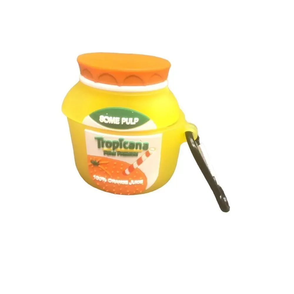 Tropicana Orange Juice Airpod Case